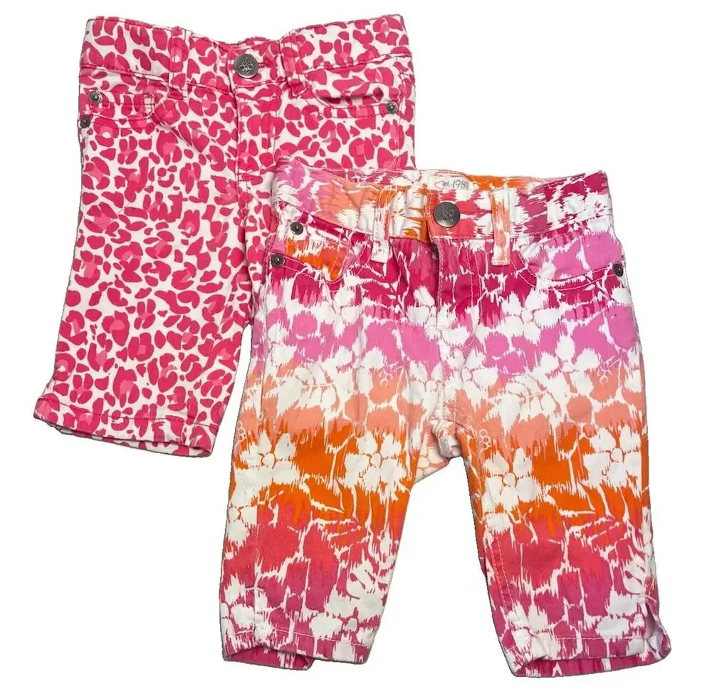 Childrens Place Bermuda Shorts Girls Toddler 4 T Adjustable Waist Cotton Stretch
